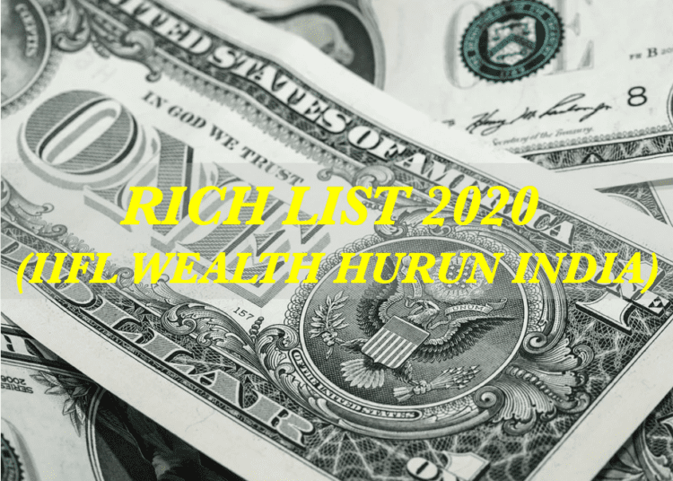 Rich List IIFL Wealth and Hurun India