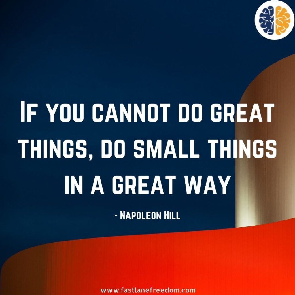 Great things