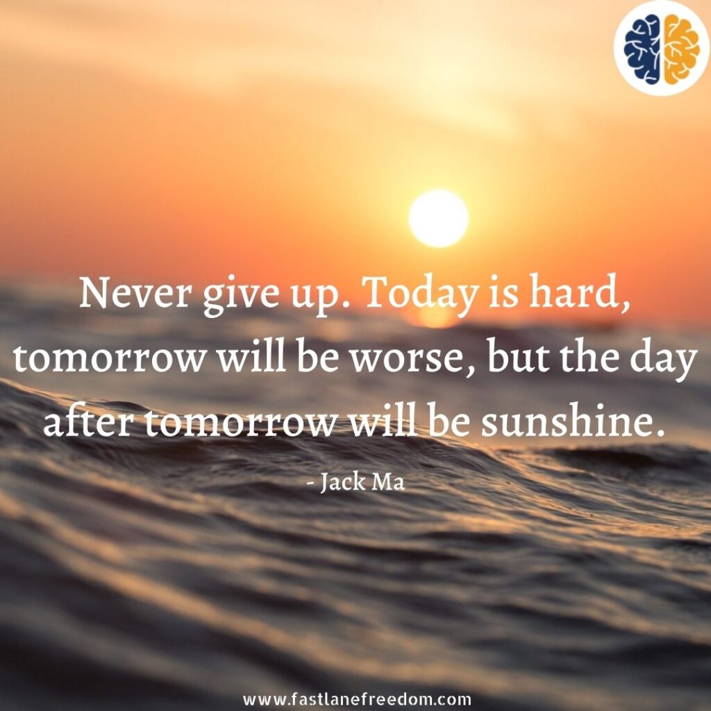 Never Give up