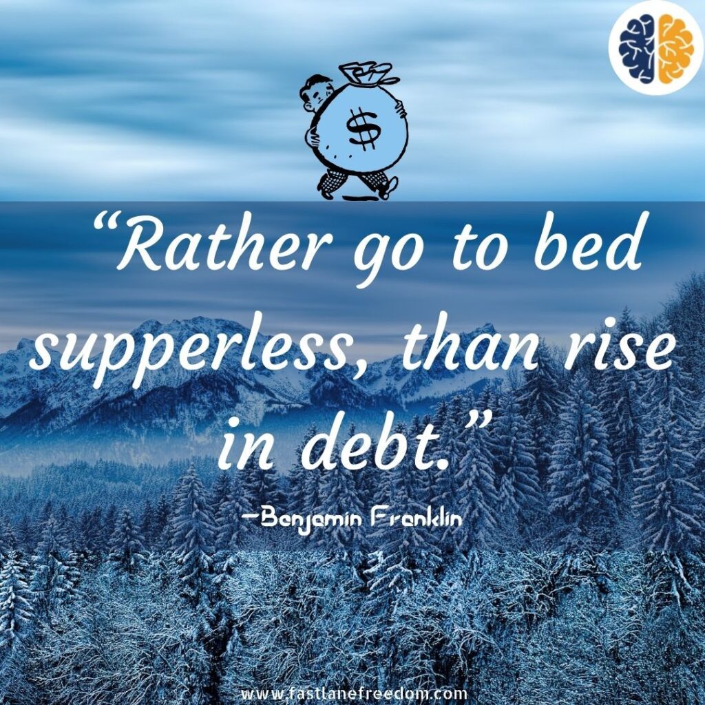 No debt