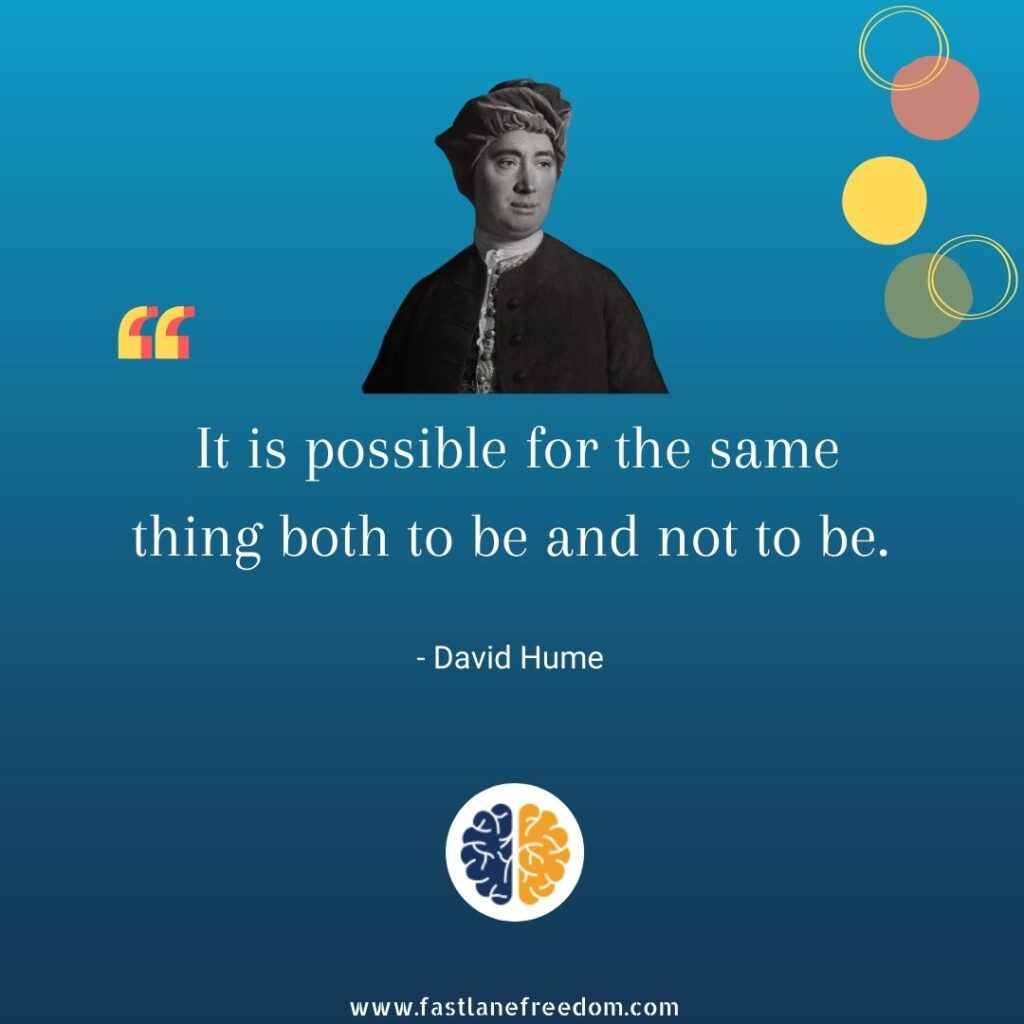 to be and not to be