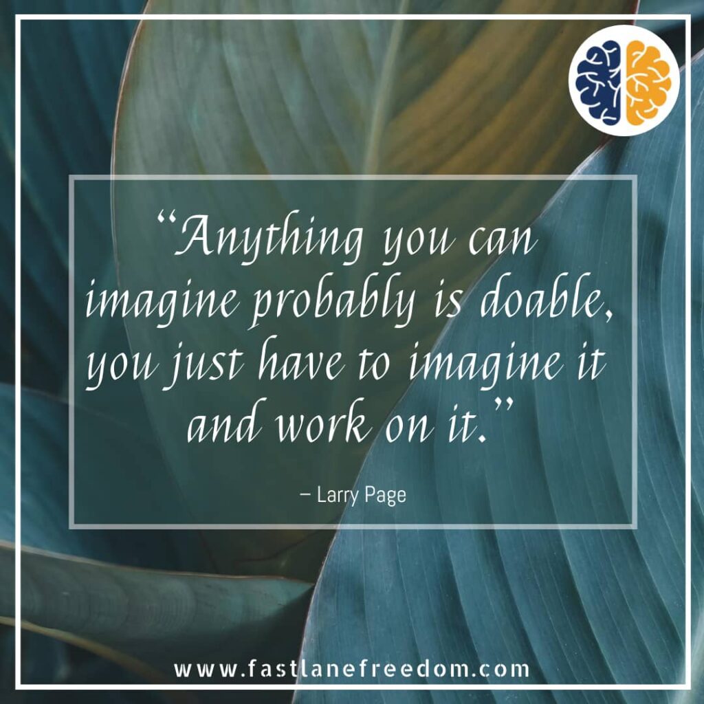 work on your imagination