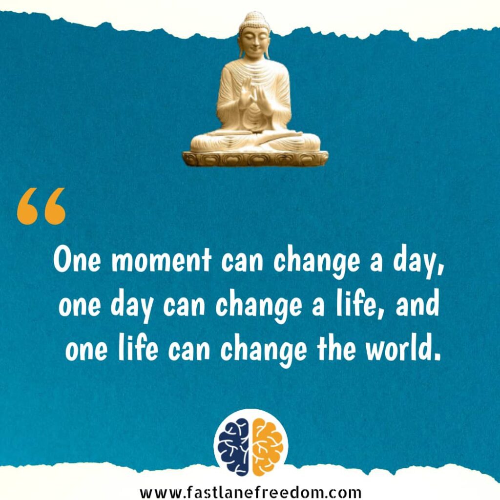 one moment can change a day