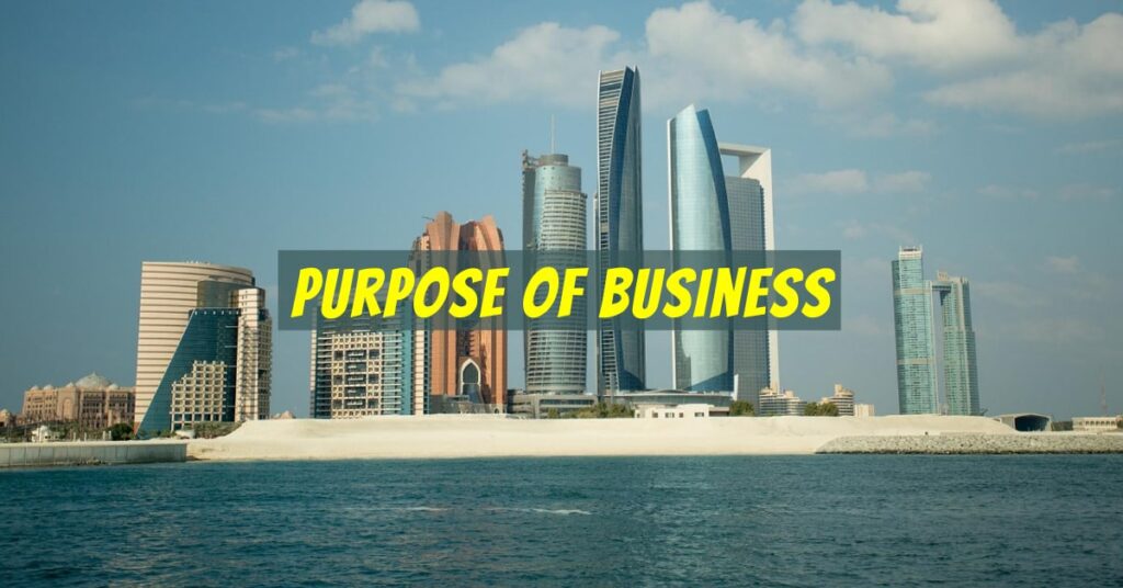 purpose of business