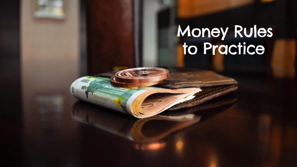 money rules to practice