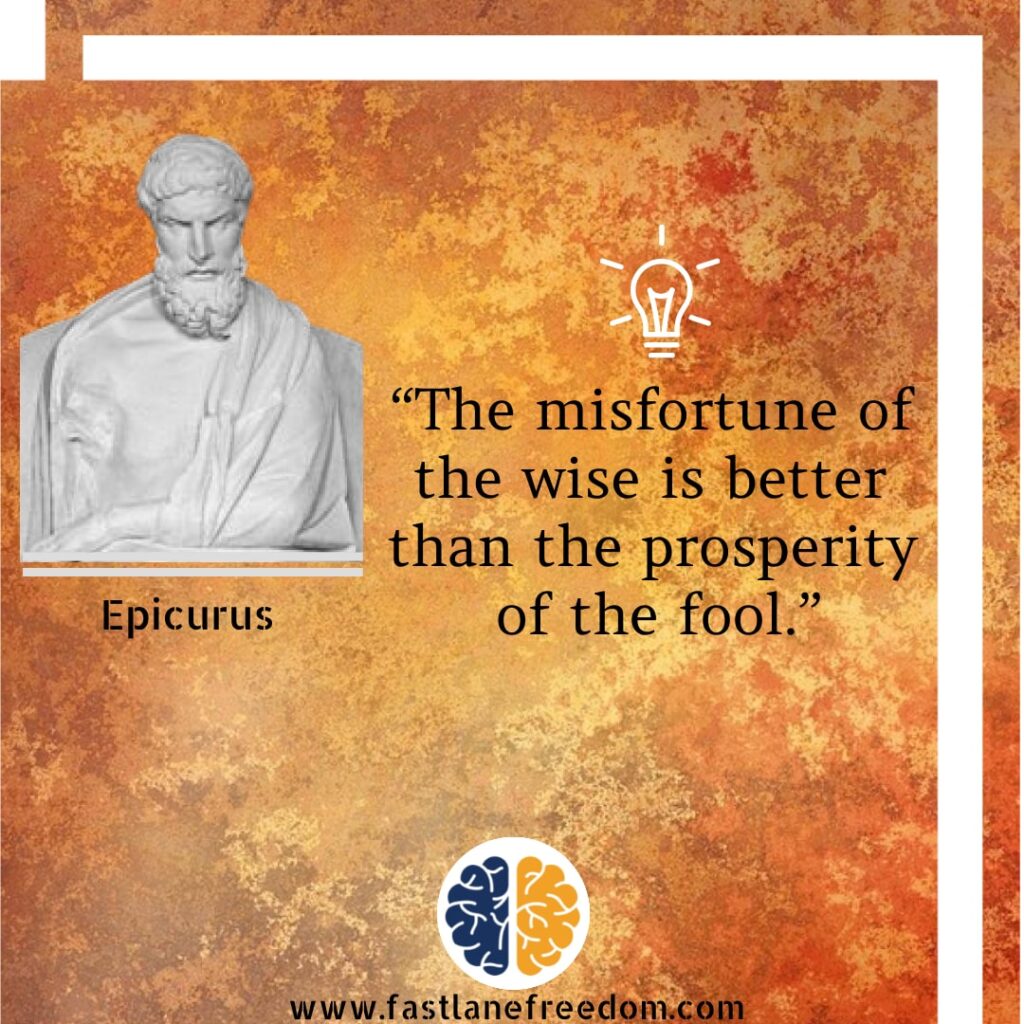 epicurus quote