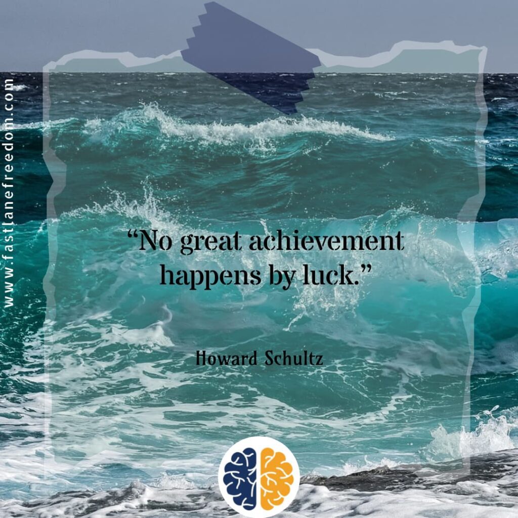 howard schultz quotes on achievement