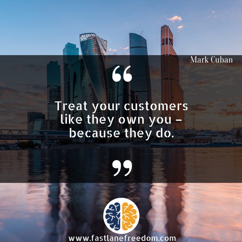 mark cuban quote on customer