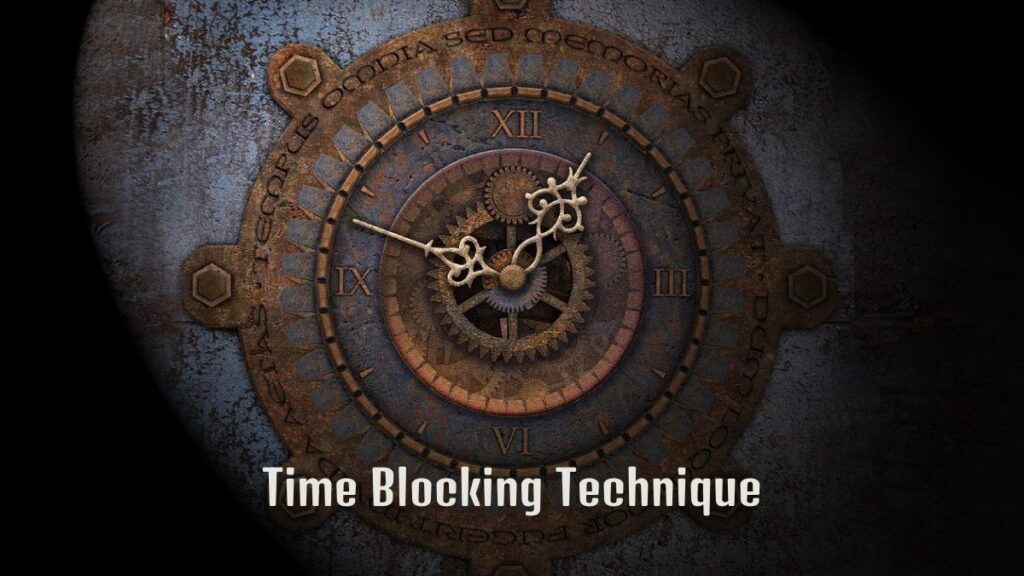 Time Blocking Technique