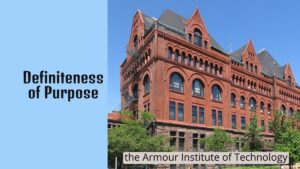 Definiteness of Purpose