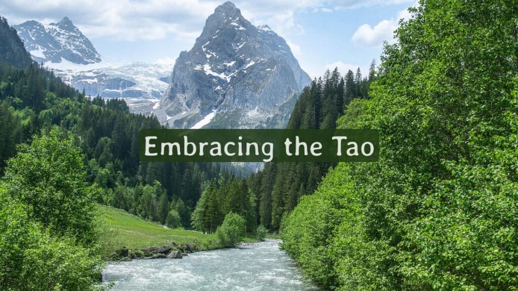Embracing the Tao