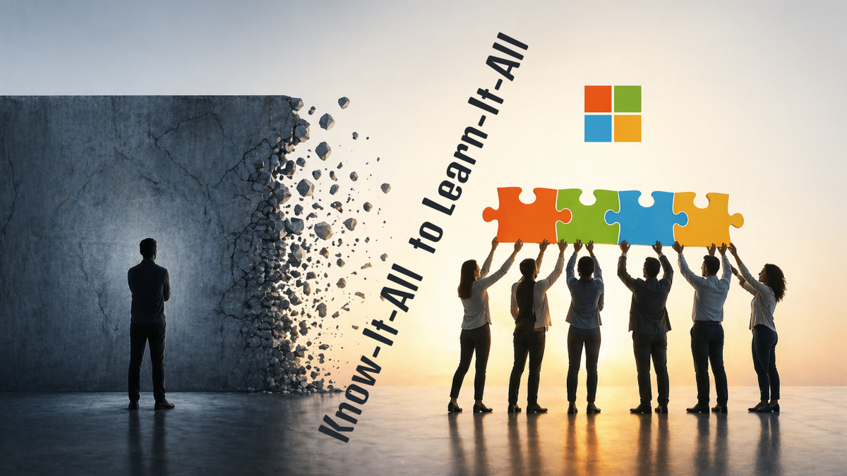 Know-It-All to Learn-It-All