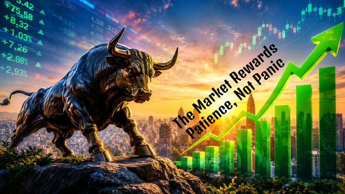 The Market Rewards Patience, Not Panic