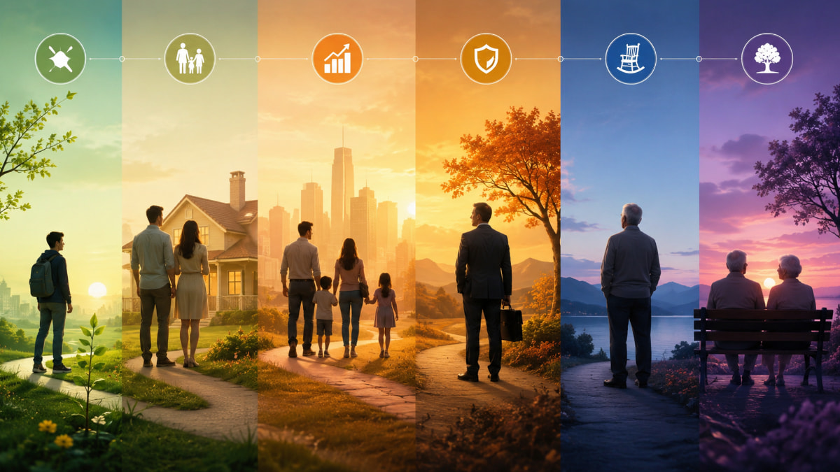 The 6 Financial Seasons of Life