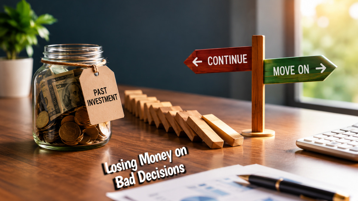 Losing Money on Bad Decisions